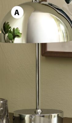 KENDRA Battery touch lamp with timer