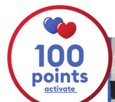Earn 100 points Treat of the month