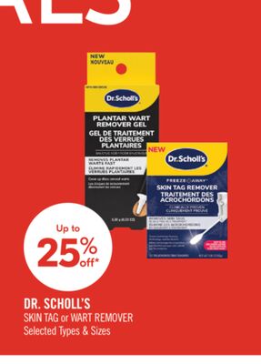 DR. SCHOLL'S SKIN TAG or WART REMOVER