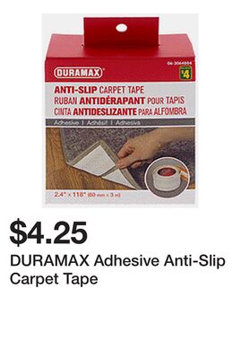 DURAMAX Adhesive Anti-Slip Carpet Tape