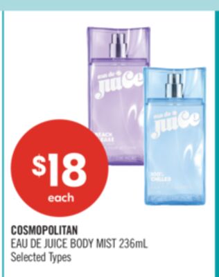 COSMOPOLITAN BODY MIST