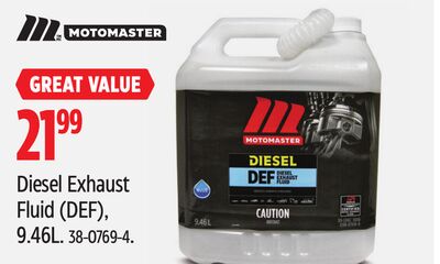 MotoMaster Diesel Exhaust Fluid (DEF)