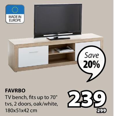 Favrbo TV bench