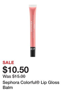 Sephora Colorful® Lip Gloss Balm