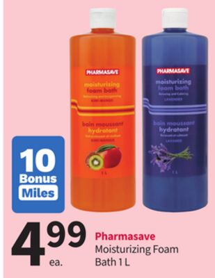 Pharmasave Moisturizing Foam Bath