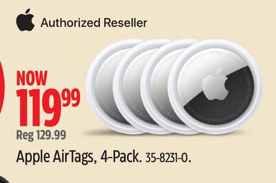 Apple AirTags, 4-Pack