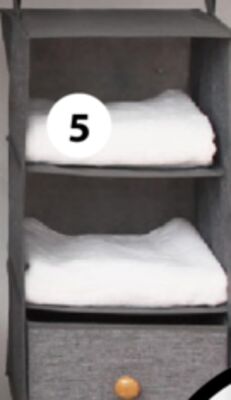 Balse Large 3-tier hanging shelf