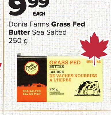 Donia Farms Grass Fed Butter