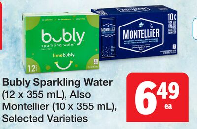 Bubly Sparkling Water