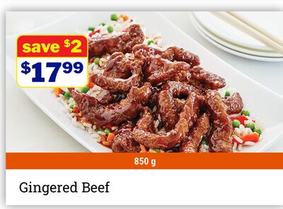 Gingered Beef