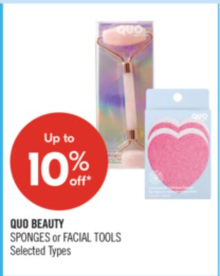 QUO BEAUTY SPONGES or FACIAL TOOLS