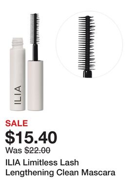 ILIA Limitless Lash Lengthening Clean Mascara