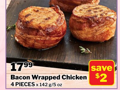 Bacon Wrapped Chicken