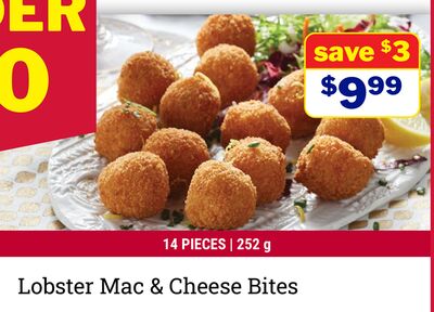 Lobster Mac & Cheese Bites