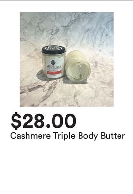 Cashmere Triple Body Butter