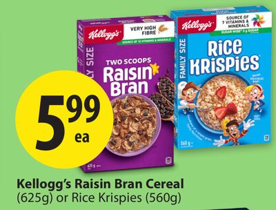 Kellogg's Raisin Bran Cereal
