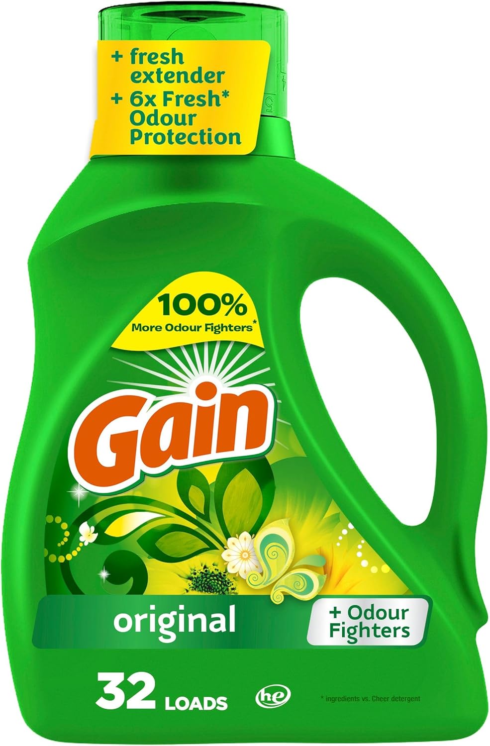 [Amazon.ca] Gain Liquid Laundry Detergent, Original Scent,1.36 L, 32 loads - $4.75 (reg $8.99)