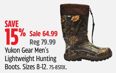 Yukon Gear Men's Lightweight Hunting Boots