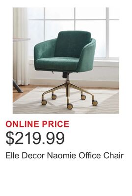 Elle Decor Naomie Office Chair