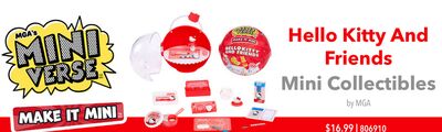 Hello Kitty And Friends Mini Collectibles by MGA