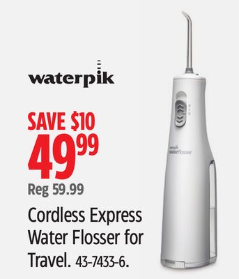 Waterpik Cordless Express Water Flosser for Travel