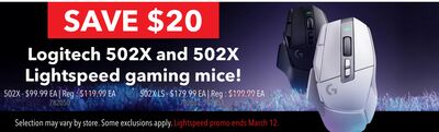 Logitech 502X and 502X Lightspeed gaming mice!