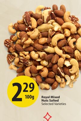 Royal Mixed Nuts Salted