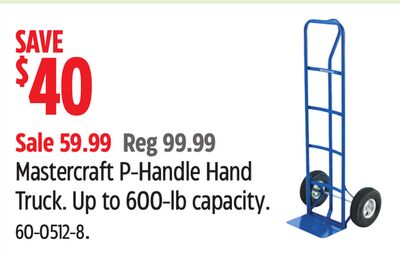 Mastercraft P-Handle Hand Truck