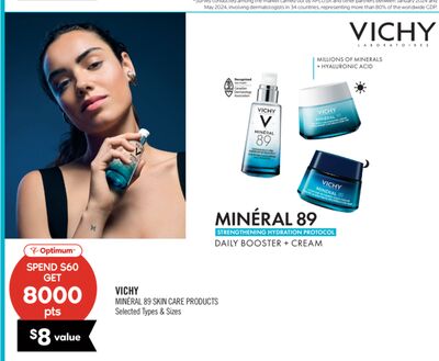 VICHY MINÉRAL 89 SKIN CARE PRODUCTS