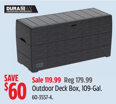 Duramax Outdoor Deck Box