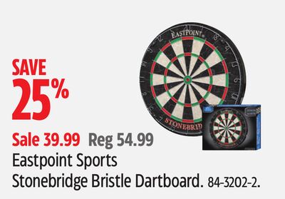 Eastpoint Sports Stonebridge Bristle Dartboard