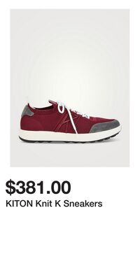 KITON Knit K Sneakers