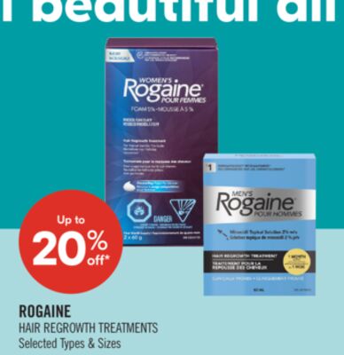 ROGAINE HAIR REGROWTH TREATMENTS