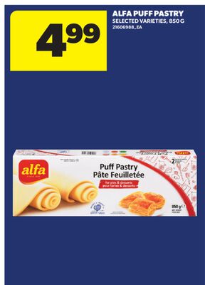 ALFA PUFF PASTRY, 850 G