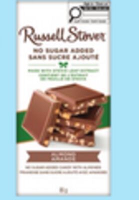 Russell Stover No Sugar Added Chocolate Bar