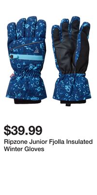Ripzone Junior Fjolla Insulated Winter Gloves