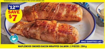 MAPLEWOOD SMOKED BACON WRAPPED SALMON
