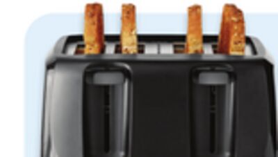 4-Slice toaster or 12-cup drip coffee maker