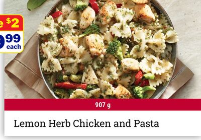 Lemon Herb Chicken and Pasta
