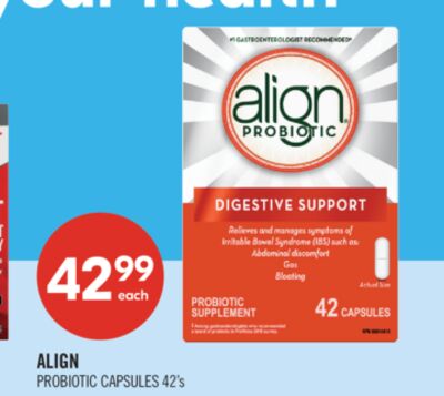 ALIGN PROBIOTIC CAPSULES