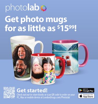 Get photo mugs