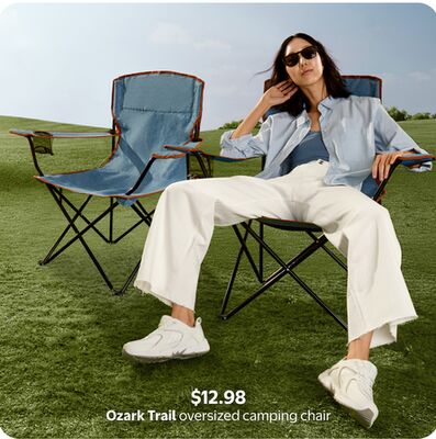 Ozark Trail oversized camping chair