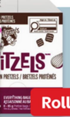 Lenny & Larry's Fitzels protein pretzels