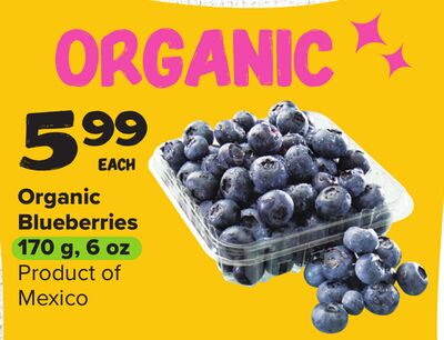 Organic Blueberries