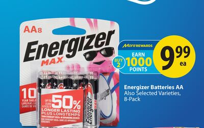 Energizer Batteries AA
