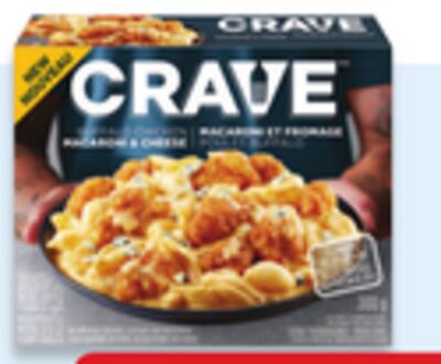 CRAVE frozen entrees