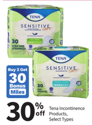 Tena Incontinence Products