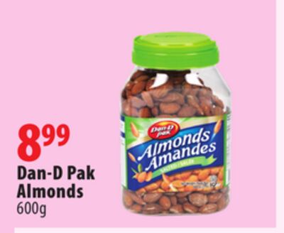 Dan-D Pak Almonds