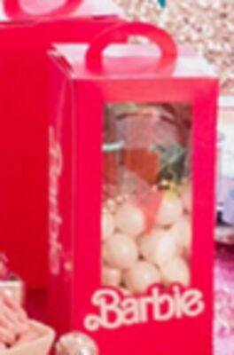 Malibu Barbie Birthday Party Favour Boxes 4 - ct