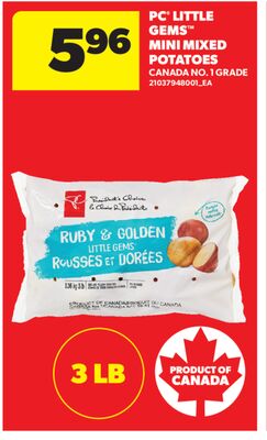 PC® LITTLE GEMS™ MINI MIXED POTATOES, 3 LB